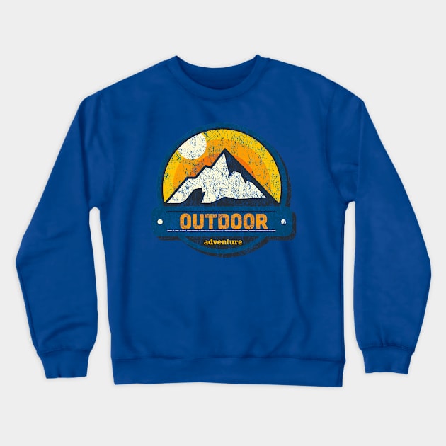 Outdoor Adventure Crewneck Sweatshirt by vladocar